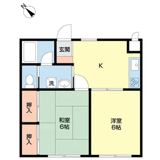 クリーンハイツ【1階】の間取り