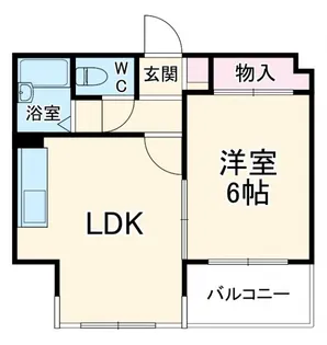 コナビック東伊場【3階】の間取り