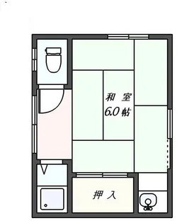 東山荘【2階】の間取り