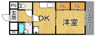 エムズバティマン【2階】の間取り