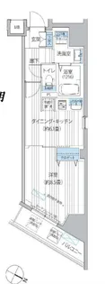 クレスト五番町【8階】の間取り