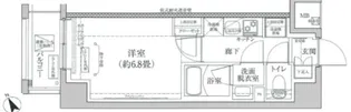 アイルプレミアム横浜サウス【8階】の間取り