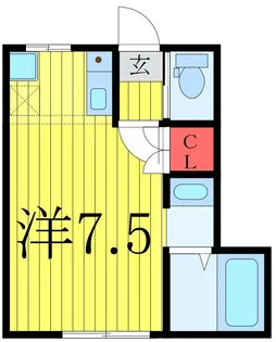 ALBA CASA 大山幸町【1階】の間取り