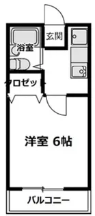 ザ・リバーパレス【3階】の間取り