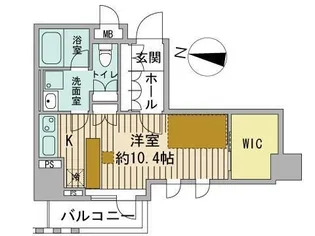 プライムメゾン大通公園【4階】の間取り