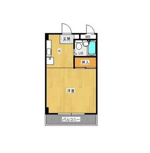 ルシードオチ【5階】の間取り