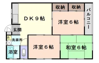 渡部ビル(打越町)【1階】の間取り