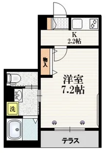 INFINITY【1階】の間取り