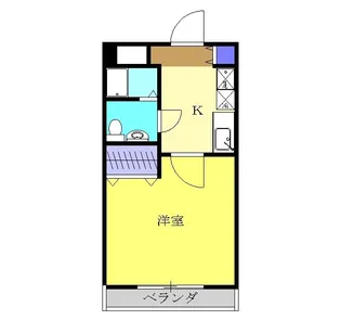 ベルカント相模大野【3階】の間取り