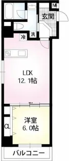 CIEL BLEU(シエルブルー)【3階】の間取り