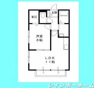 サンライフ六高台【2階】の間取り