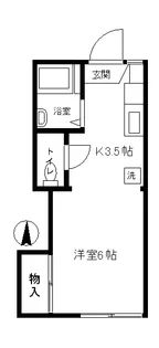 リリーハイツ松浦【2階】の間取り