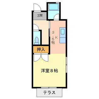 リーゼ【1階】の間取り