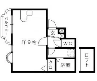 レリブ野口【3階】の間取り