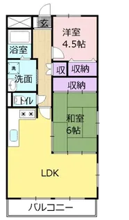 グランパル壱番館【2階】の間取り