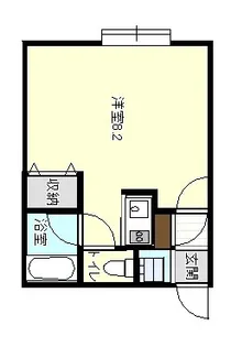 セジュール中央【3階】の間取り