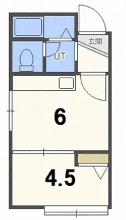 Village厚別II【2階】の間取り