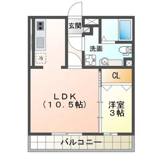 ツーファイブ【3階】の間取り