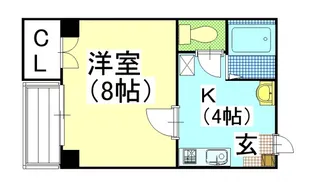 はなやびる【2階】の間取り