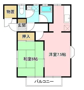 アルビレオ【1階】の間取り