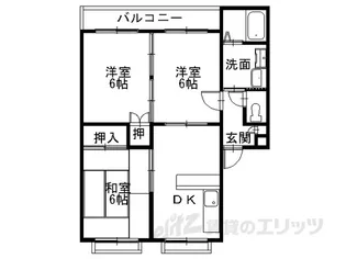 ヴィラ・コート【1階】の間取り
