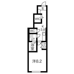 ダンケ【1階】の間取り