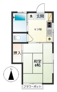 桃井3号館【2階】の間取り