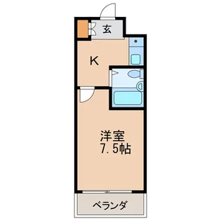 ライオンズマンション丸の内第5【9階】の間取り