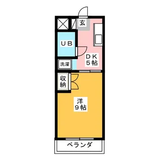 セリバテール【3階】の間取り