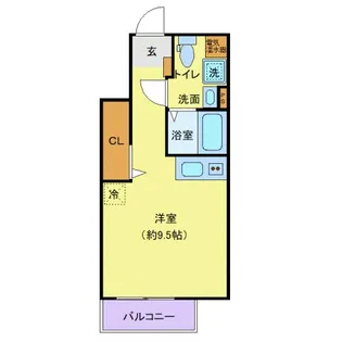 レピュア成増レジデンス【1階】の間取り