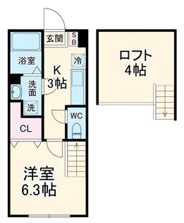 OpusV【1階】の間取り