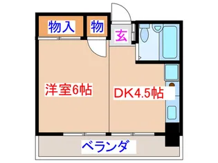 第5銅谷ビル【5階】の間取り