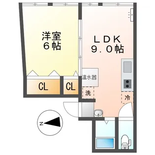 長久ビル【4階】の間取り