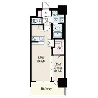 セレニテ新大阪プリエ【10階】の間取り