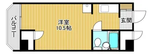 トーカンマンション医学町【2階】の間取り