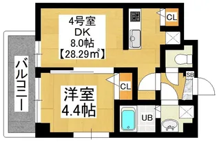 Maison de Lily【3階】の間取り