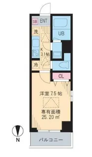 コレクト元代々木【3階】の間取り