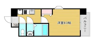 大阪府東大阪市荒本北2【マンション】の間取り