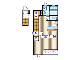 折立グリーンヒルズ【2階】の間取り