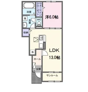 ラヴィベールアイ 1【1階】の間取り