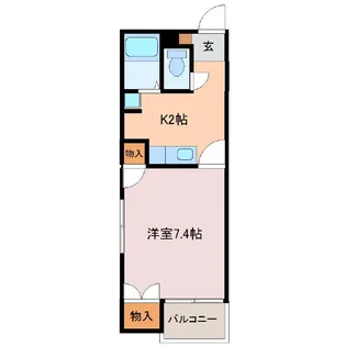 公郷エスポア【2階】の間取り