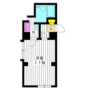 東京都練馬区中村1【マンション】の間取り