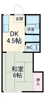 メゾンミスミ【2階】の間取り