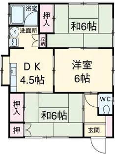 群馬県高崎市新後閑町【一戸建】の間取り