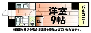 1Kの間取り画像