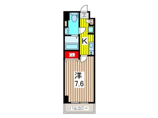 MAXIV西川口AZ DUE【6階】の間取り