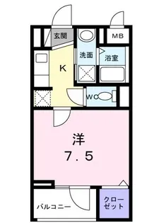 東京都練馬区大泉町2【マンション】の間取り