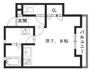 ルシエール神屋町【1階】の間取り