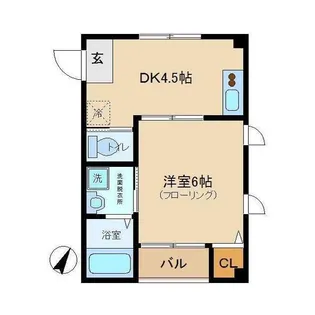 東京都新宿区大久保1【マンション】の間取り