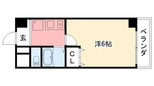 兵庫県西宮市鳴尾町3【マンション】の間取り
